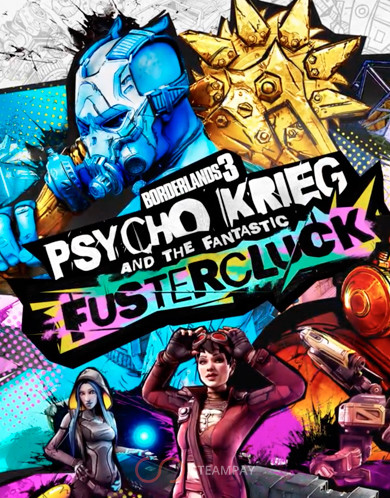 Borderlands 3 - Psycho Krieg and the Fantastic FusterCluck (Steam)
