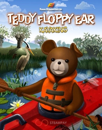 Teddy Floppy Ear - Kayaking